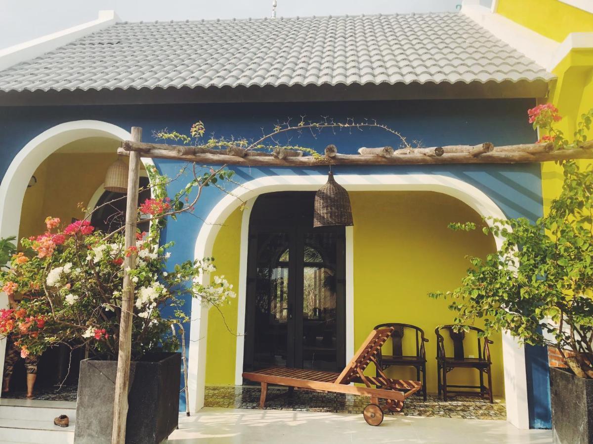 Thuyen Thung Homestay Pho Tri Exterior foto