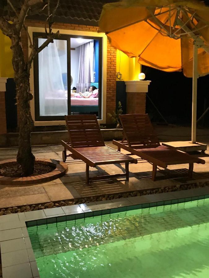 Thuyen Thung Homestay Pho Tri Exterior foto